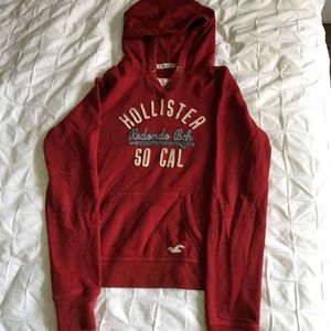 Red Hollister Hoodie